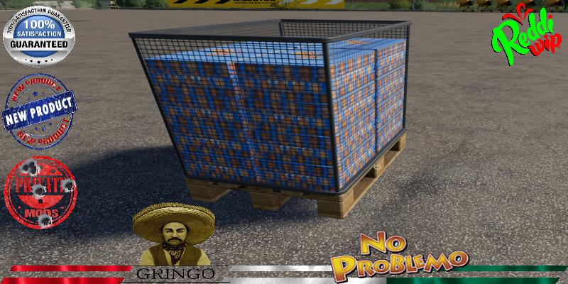 FS19 - EGG Palette Cocorette V1.5