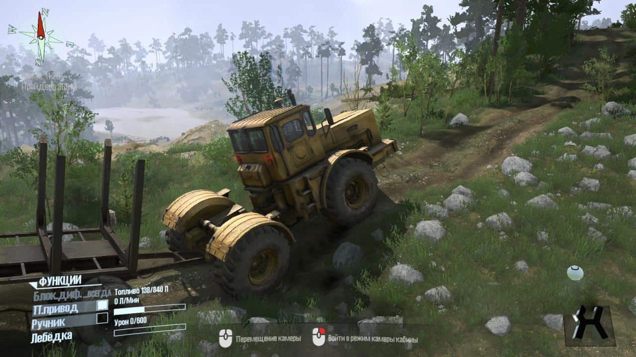 Spintires:Mudrunner - Over The Bumps Map V1.2