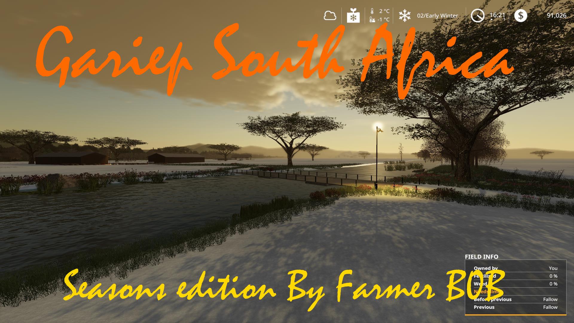FS19 - Gariep South Africa Seasons V008