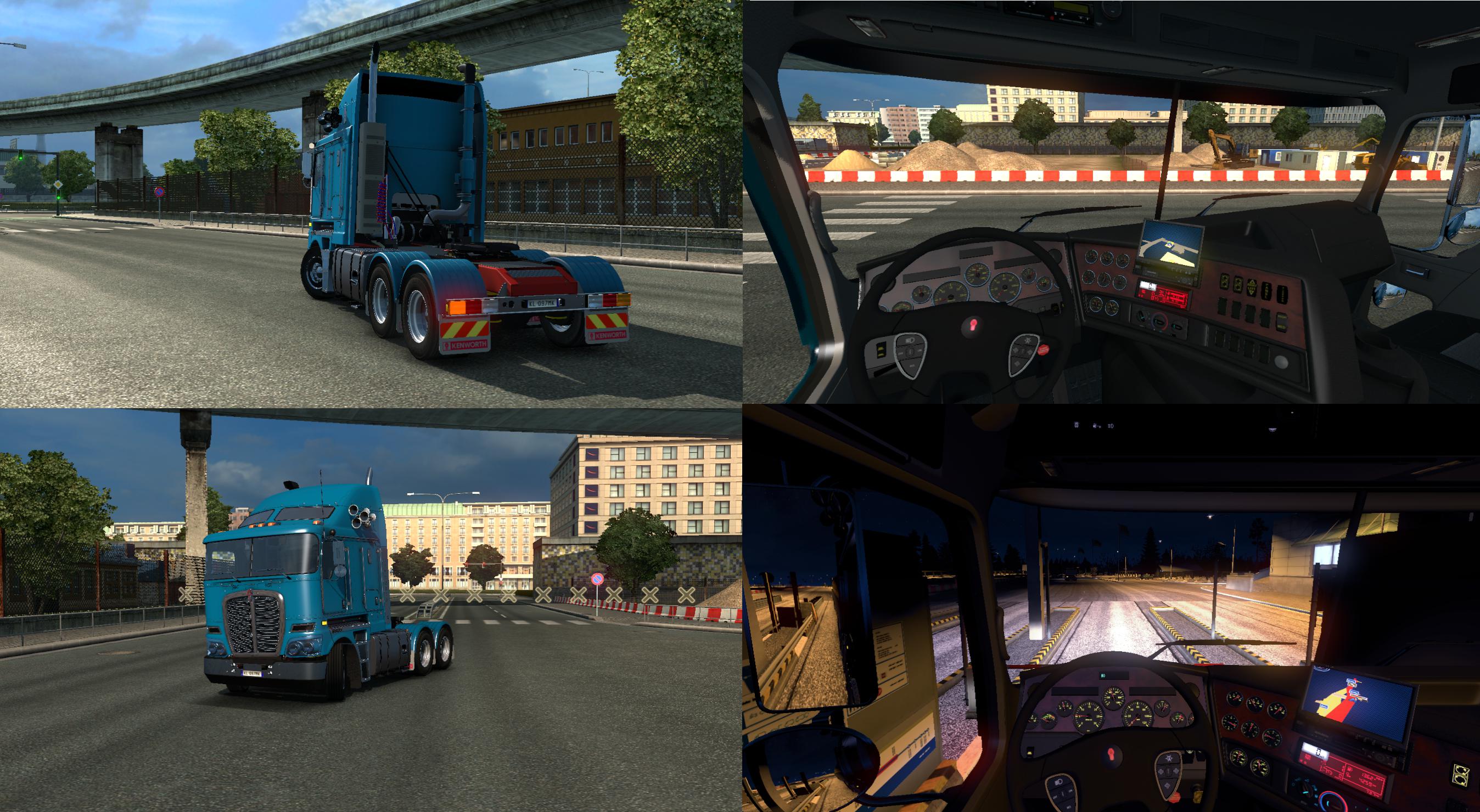 ETS2 - Kenworth K200 Truck (1.35.X)