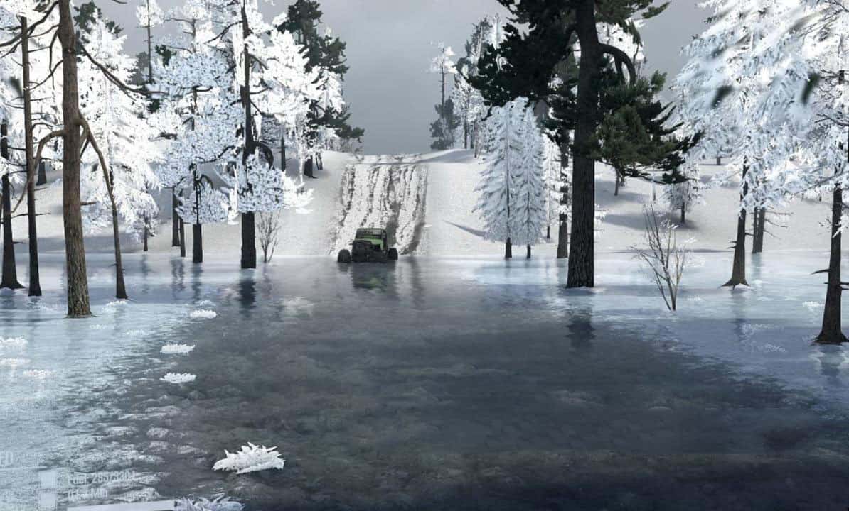 Spintires:Mudrunner - Muddy Ice Map V1.0