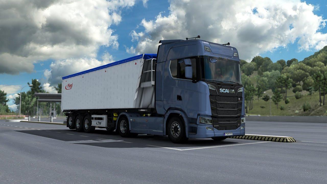 ETS2 - New Scania R & S Series V8 Stock Sound (1.38.x)