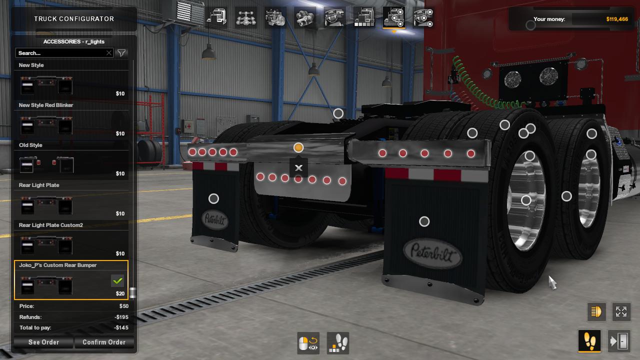 ATS - Joko-Ps Custom Parts for Viper2s Peterbilt 389 (1.39.x)