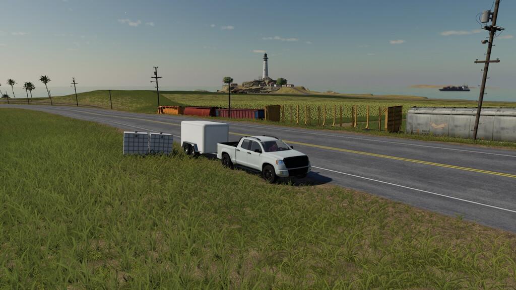 FS19 - Box Truck Trailer V1.0 | Farming Simulator 19 | Mods.club