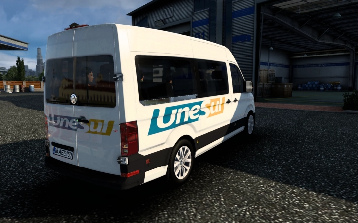 ETS2 - Volkswagen Crafter Unesul Skin (1.40.x)