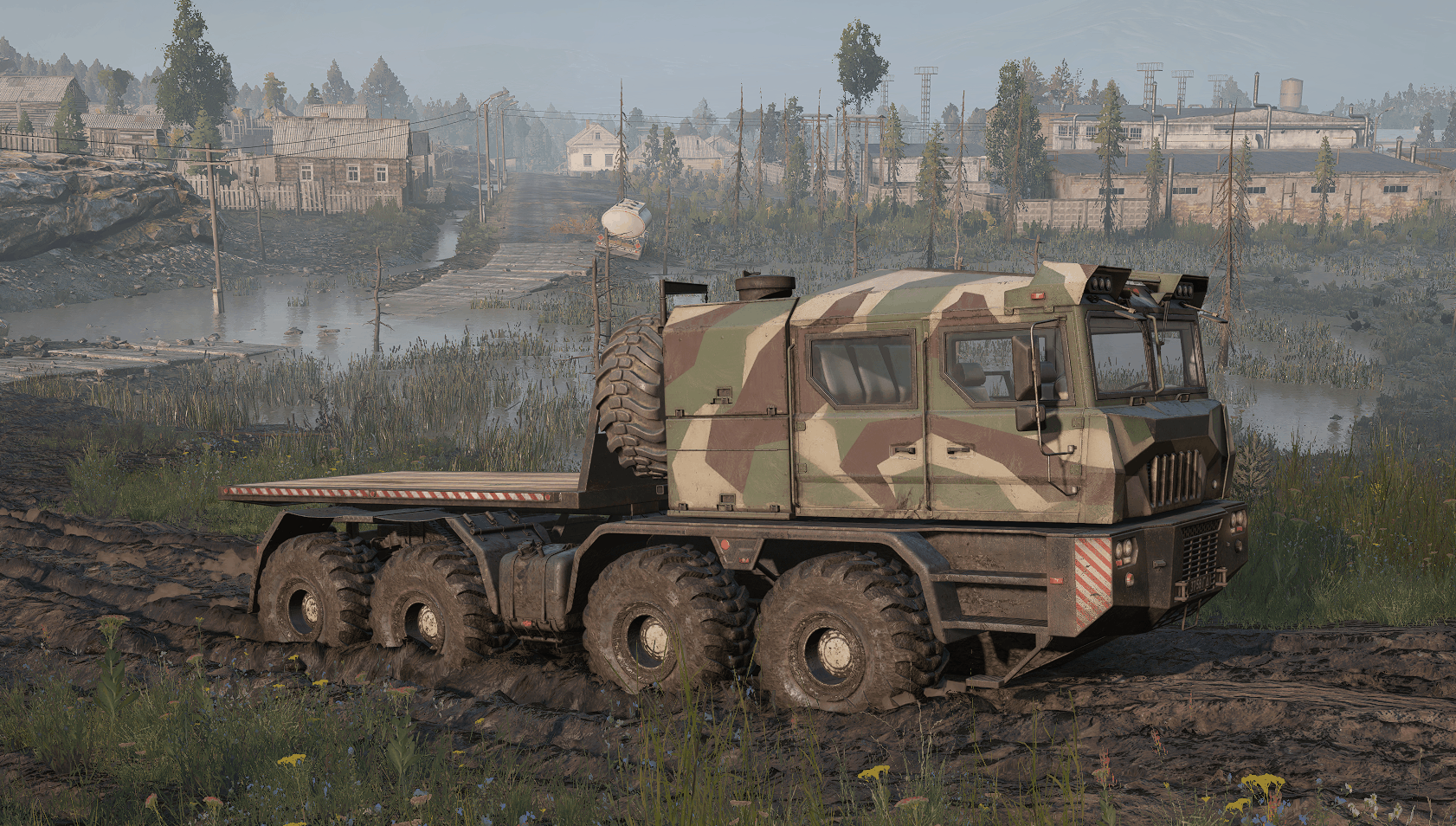 SnowRunner - Kolob 74760 Attachments & Low Saddle Trailers V1.0.1