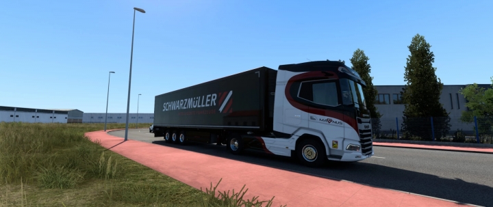 ETS2 - Daf XG & XG+ [Balkan Magnus Group Skin] 1.41.x