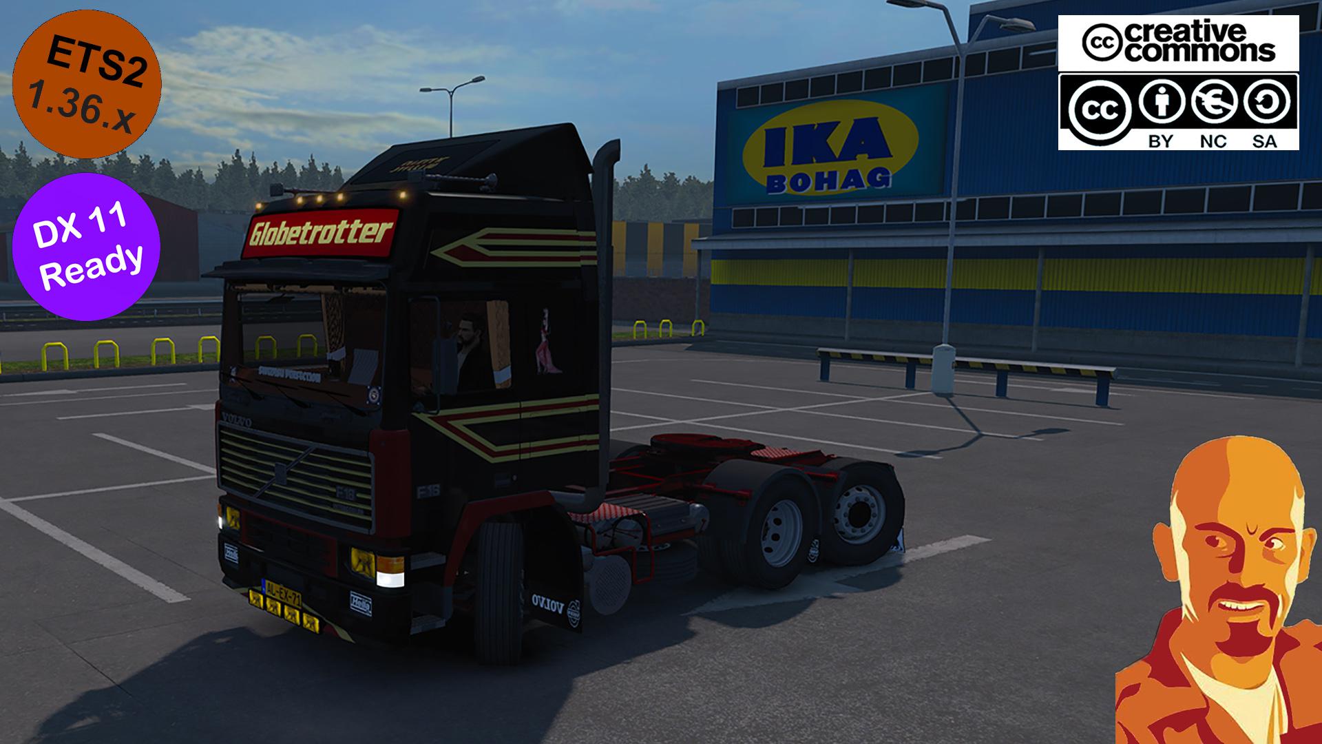 ETS2 - Volvo F16 6x2 Custom Truck (1.36.x)