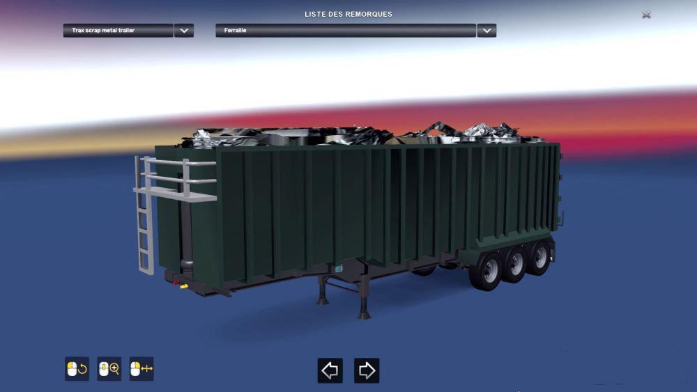 ETS2 - Scrap Trailer V1.0 (1.38.x)