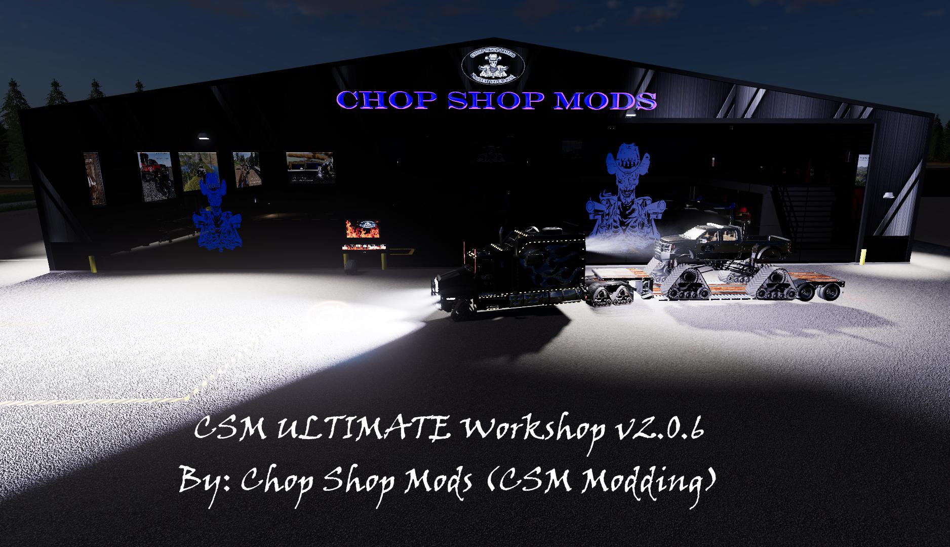 FS19 - CSM Ultimate Workshop V2.0.6
