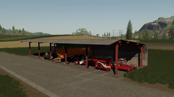 FS19 - Old Metal Shed V1.0