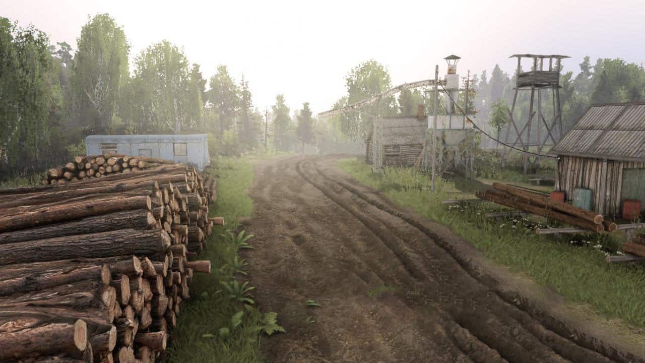 Spintires - Kurai Map V1.0