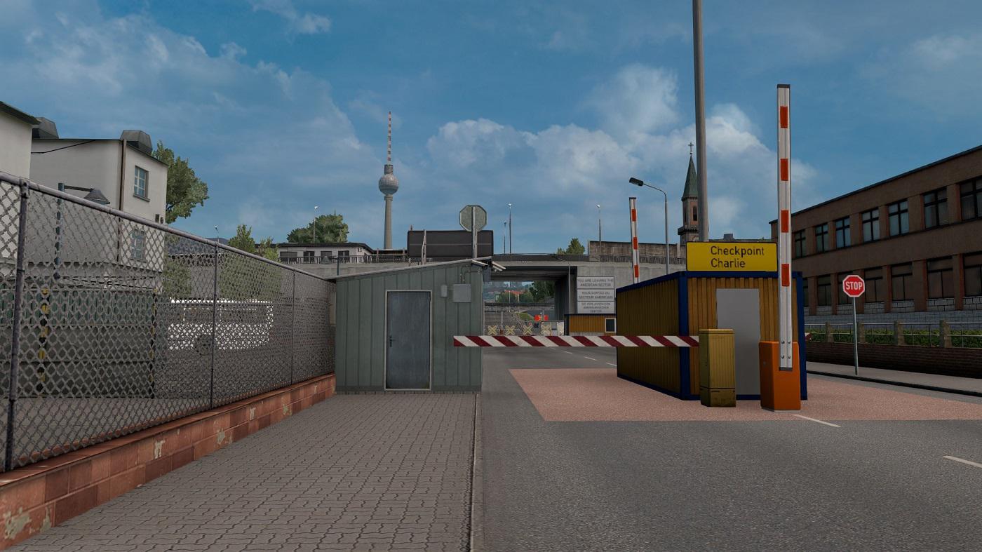 ETS2 - Old German Border Mod V1.1 (1.39.x)
