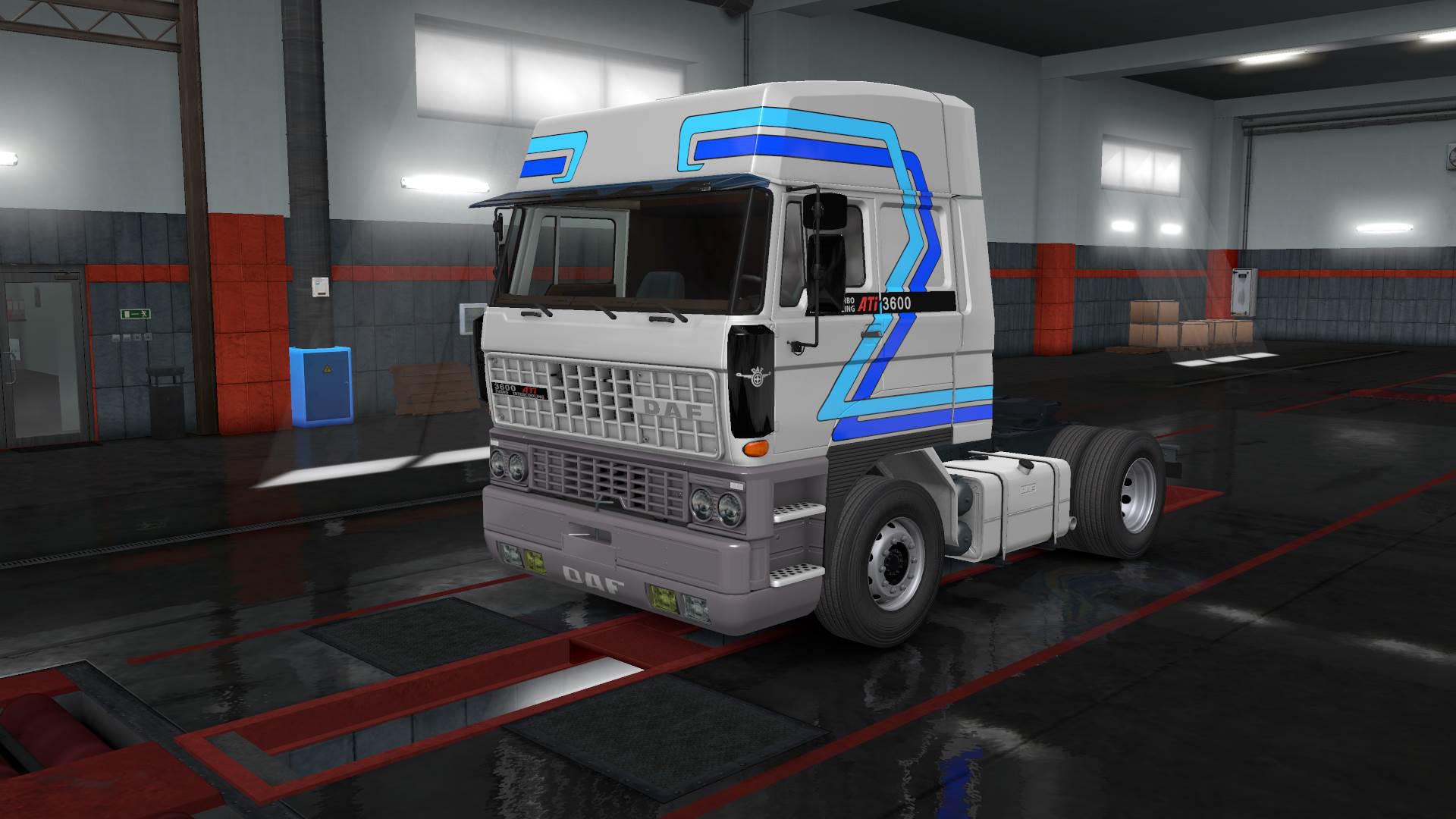 ETS2 - DAF F241 Custom Skins V1.0 (1.35.X)