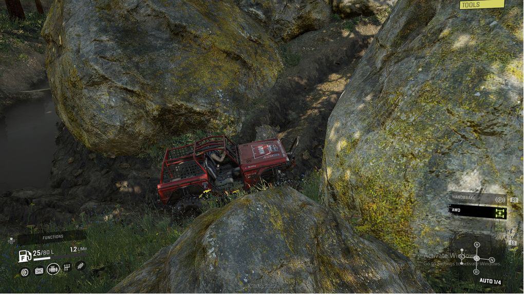 SnowRunner - PTS: Backbone Canyon Map V1.0
