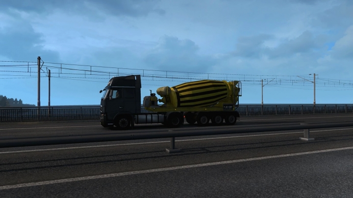 ETS2 - Multiple Trailers in Traffic Mod V7.0 (1.40.x)