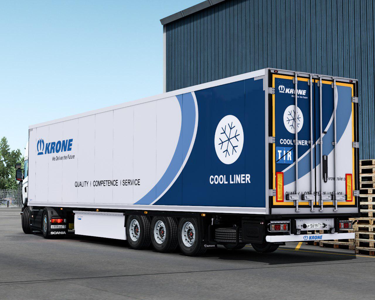 ETS2 - Krone SDR27 Trailer (1.38.x)