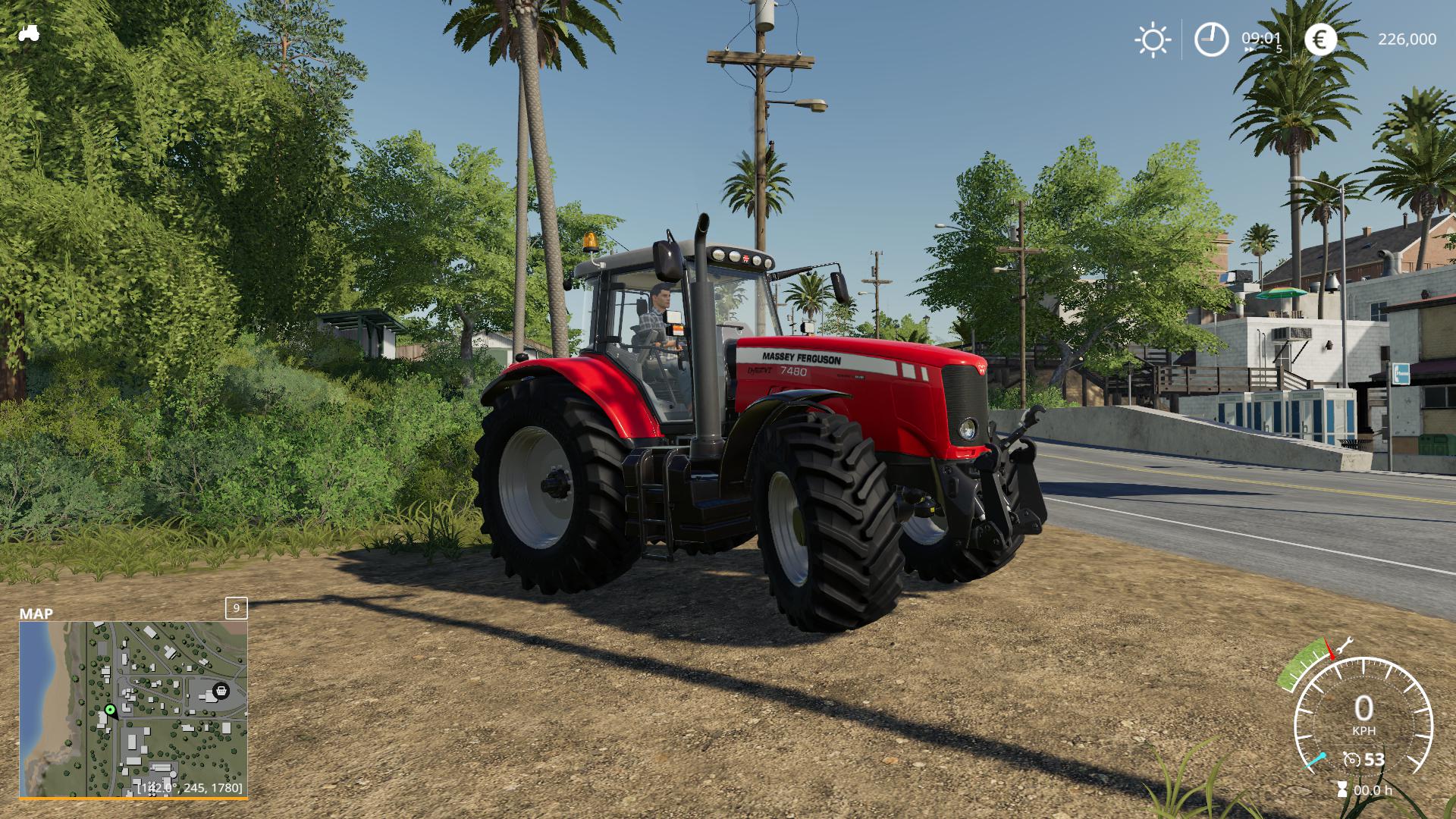 FS19 - Massey Ferguson 7400 Tractor V1.0.0.1