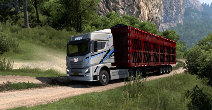 ETS2 - Faw J7 Truck V2.0 (1.41.x)