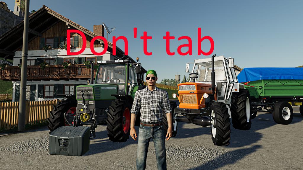 FS19 - No Switch In Vehicle V1.0