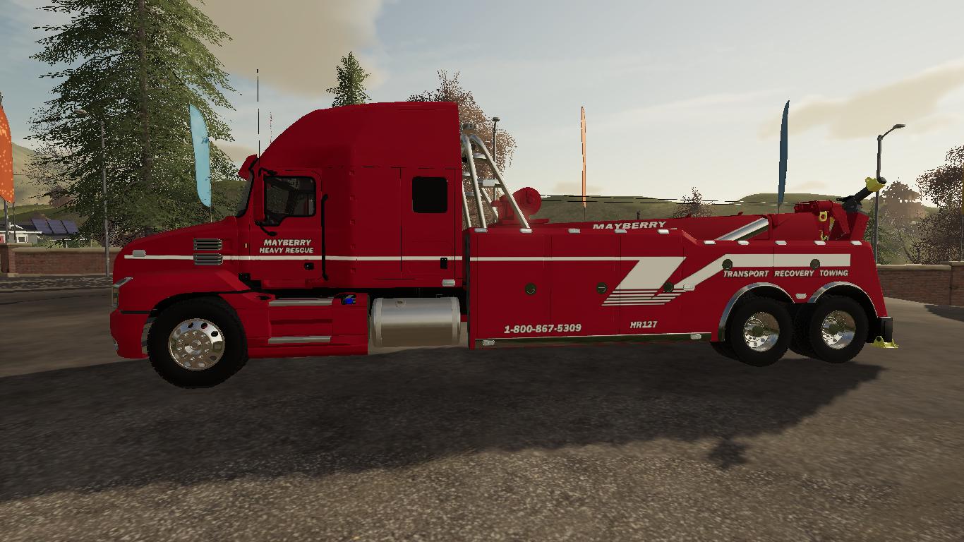Fs19 Tow Truck Wrecker Pack Update V0 2 2 Farming Simulator 19