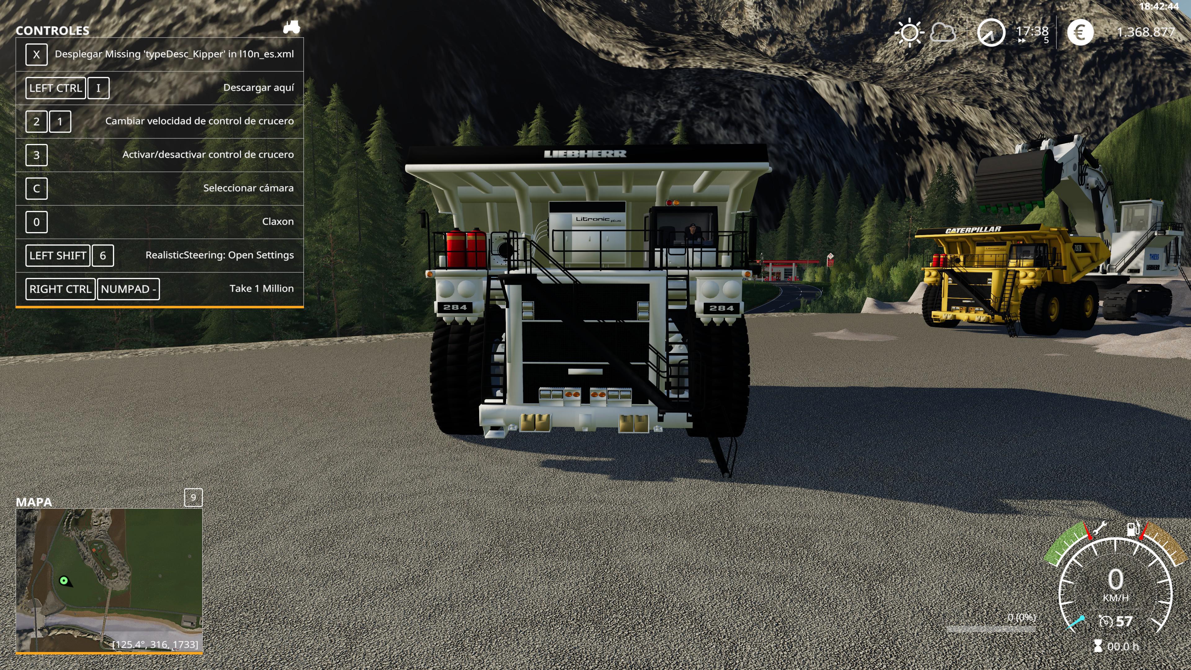 FS19 - Liebherr T284 And Caterpillar V3.0