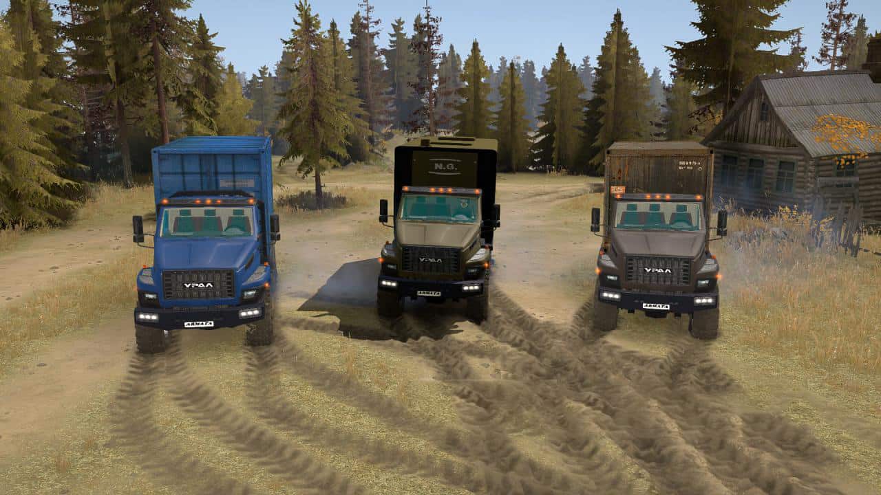 Spintires:Mudrunner - Ural Next Truck V1.2