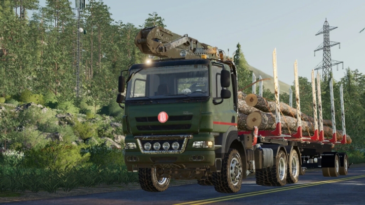 FS19 - Tatra Phoenix L Crane Truck V1.0