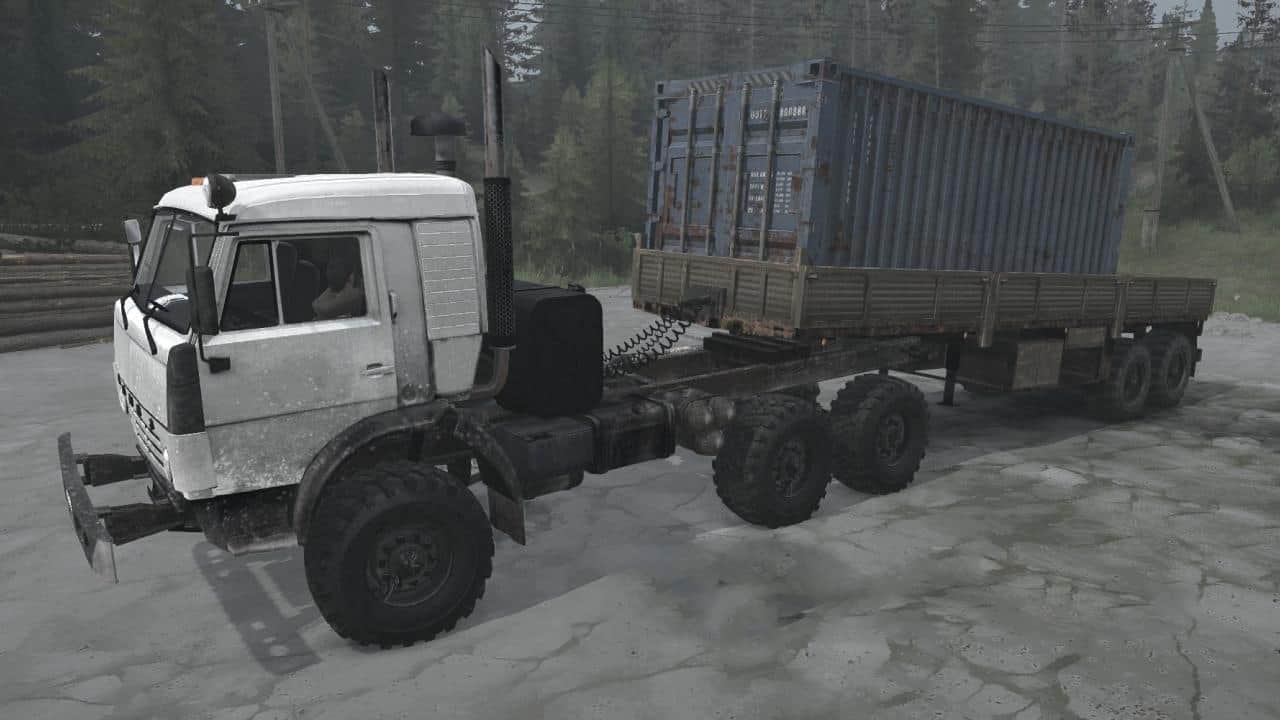 Spintires:Mudrunner - KamAZ-43114 Truck V16.07.20
