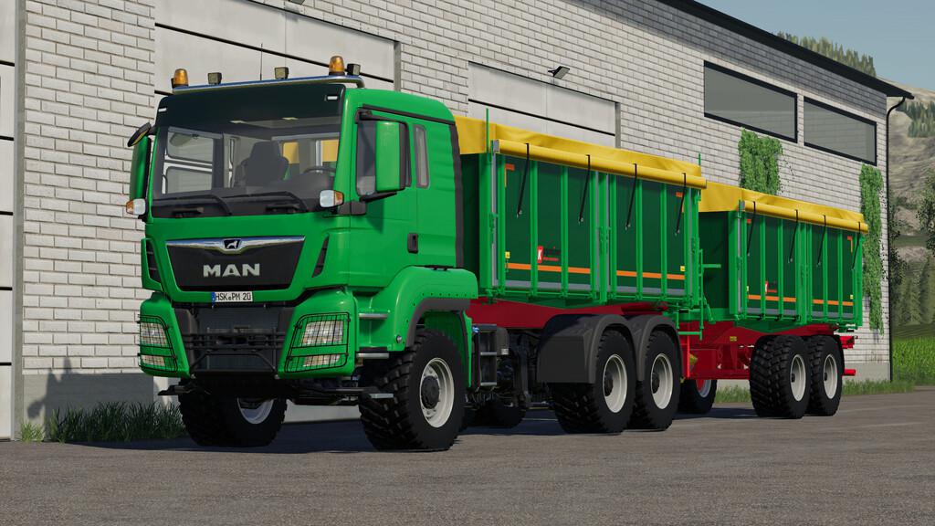 FS19 - Man Tgs Agroliner Pack V1.0