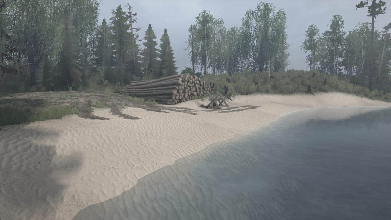 Spintires:Mudrunner - Lake Map V10.02.20