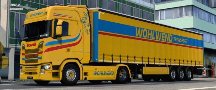ETS2 - Wohlwend Transport Scania Skinpack V1.0 (1.40.x)