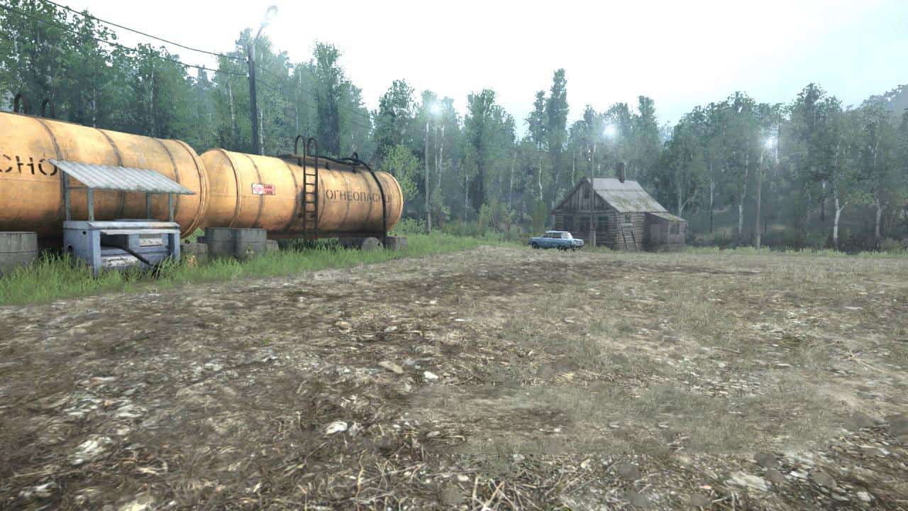 Spintires:Mudrunner - LesKhoz Map V25.08.20