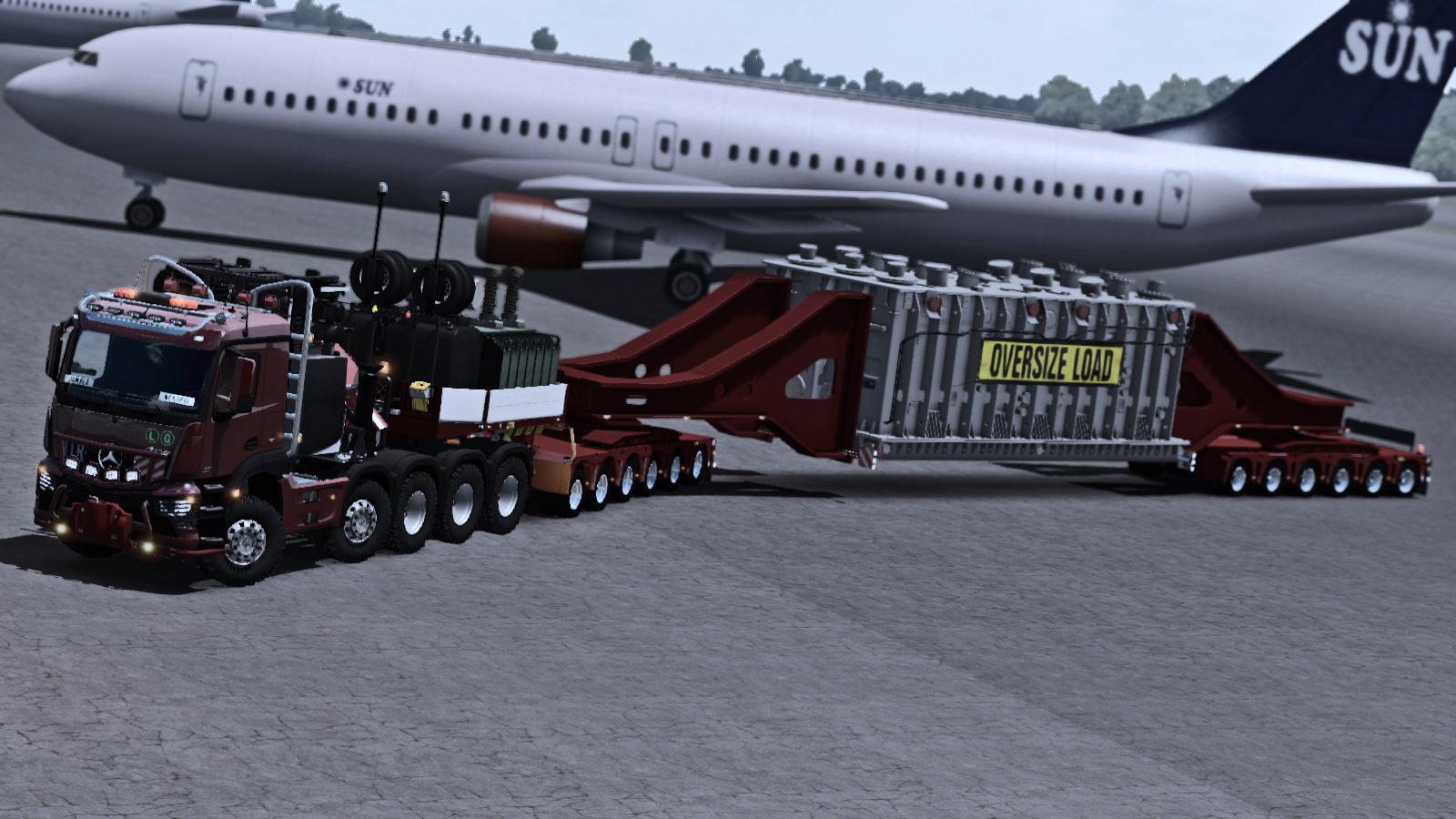 ETS2 - Mercedes Antos 10x6 Normal & Ballast Truck (1.36.x)