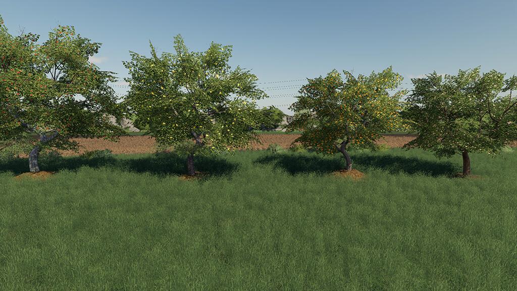 FS19 - Placeable Fruit Trees Pack V1.0