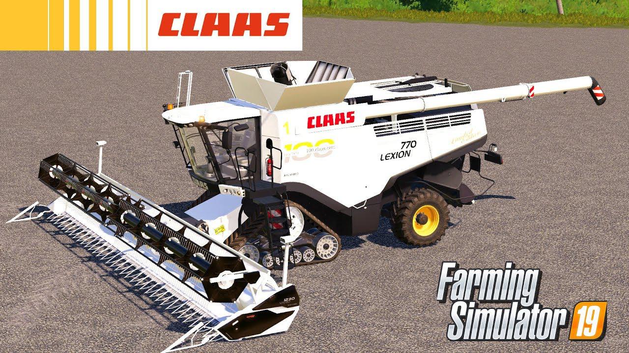 FS19 - Claas Lexion 700 100th Anniversary (*Unrealistic*) V1.0