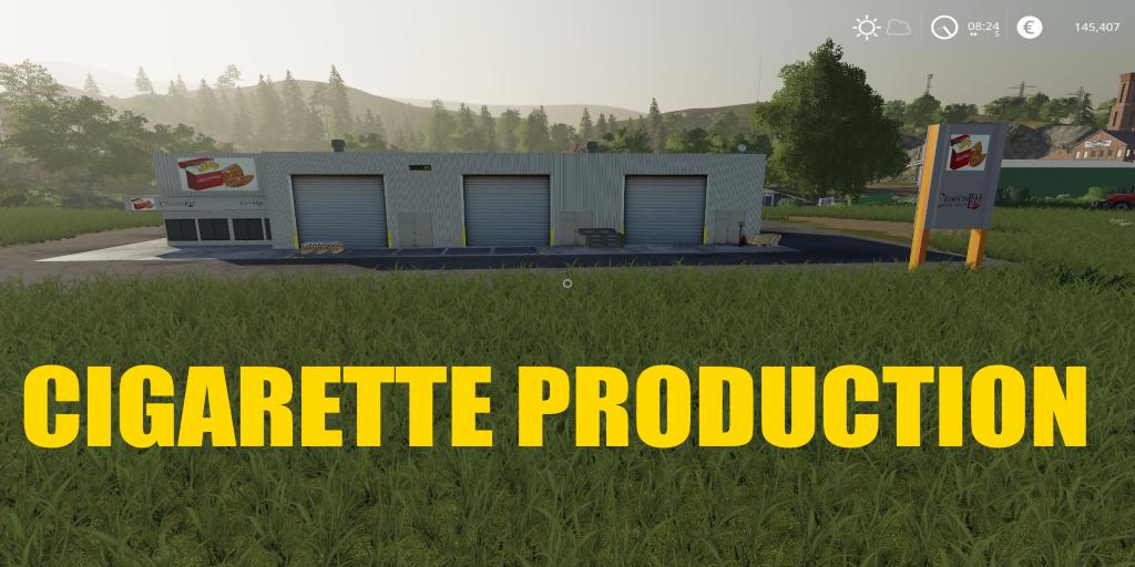 FS19 - Cigarette Production V1.0