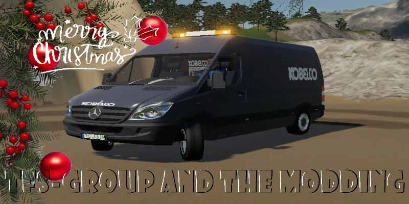 FS19 - Mercedes Sprinter Kobelco V1.5