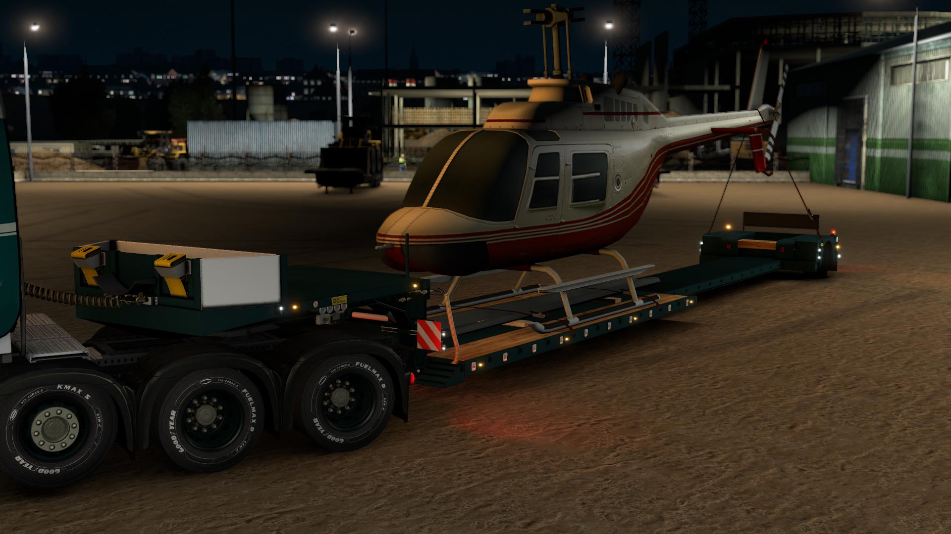 ETS2 - Doll Vario 1Axle Trailer V1.1 (1.38.x)