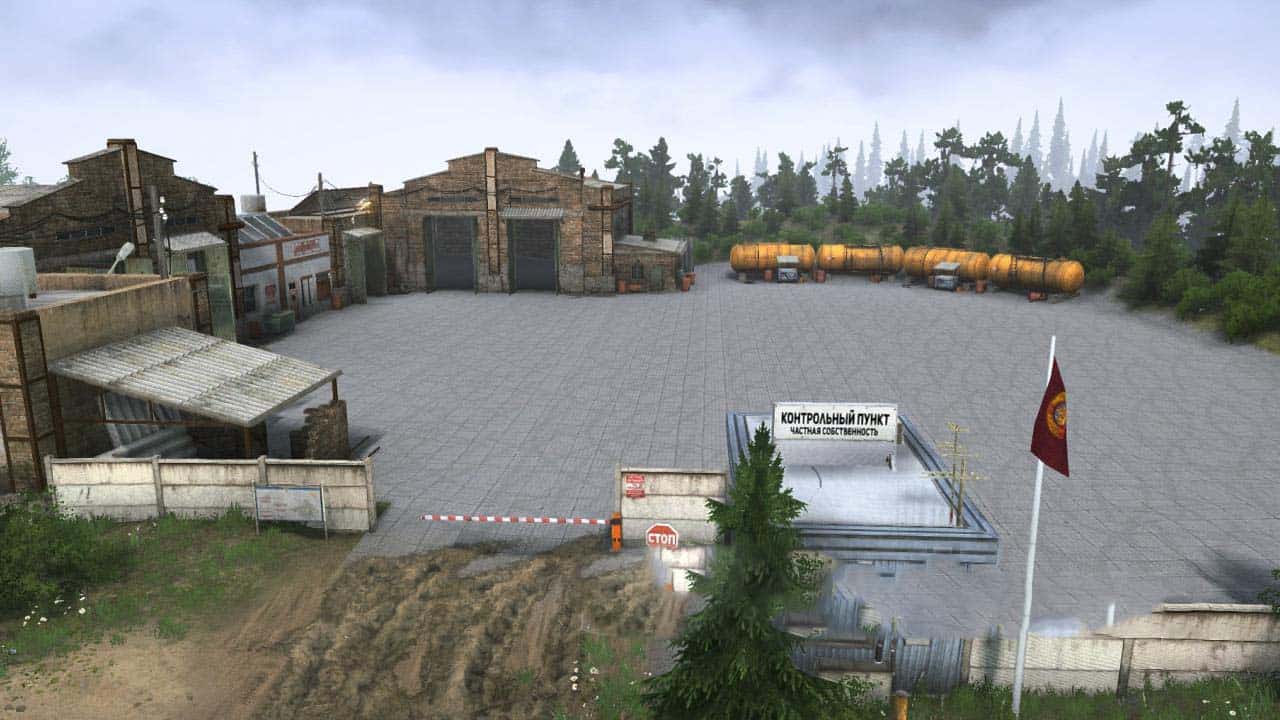 Spintires:Mudrunner - Draft Map
