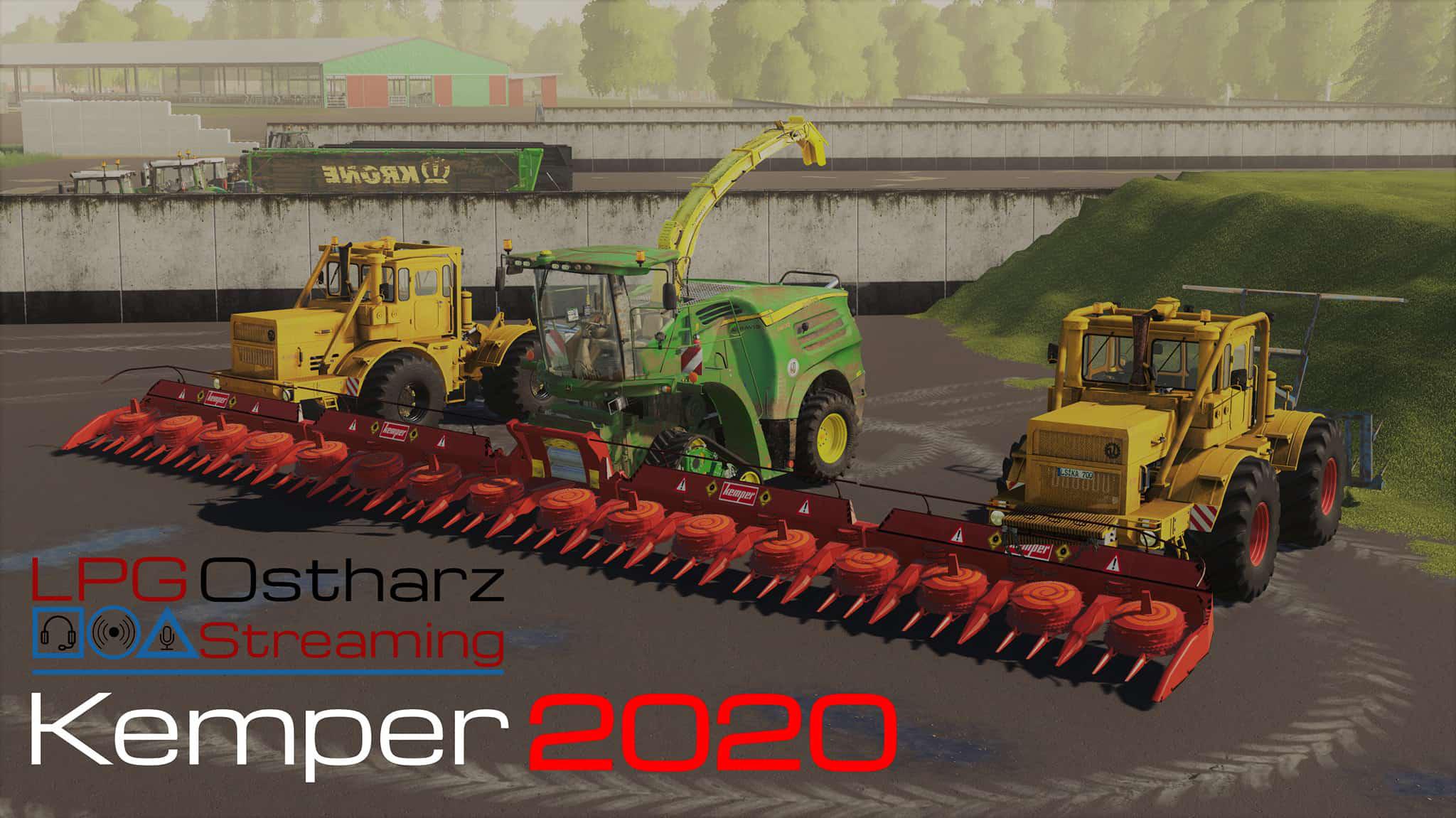 FS19 - K700 / Matching JD Chipper / Kemper 2020 Pack V1.0