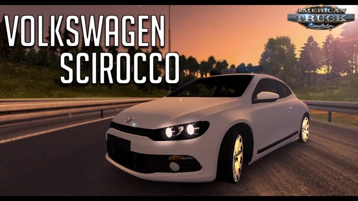 ATS - Volkswagen Scirocco + Interior V1.7 (1.41.x)