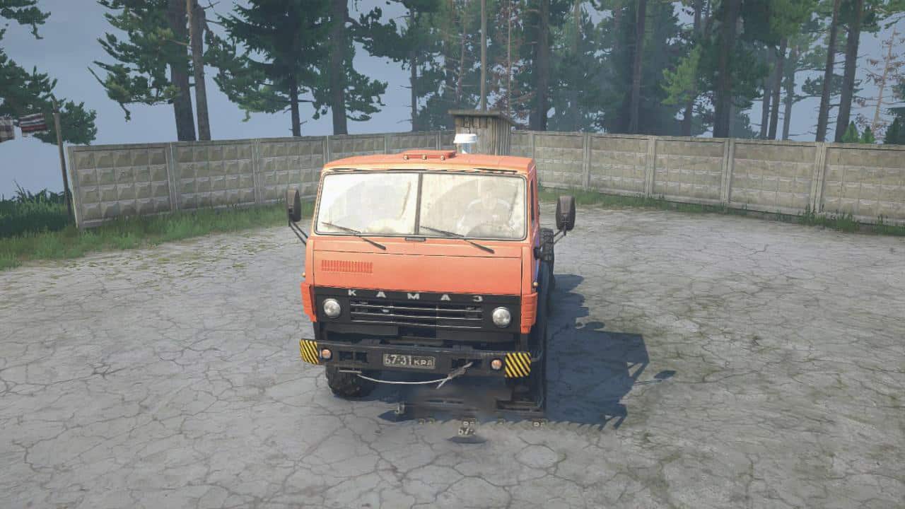 Spintires:Mudrunner - Kamaz-4310 Texture Mod V1.0