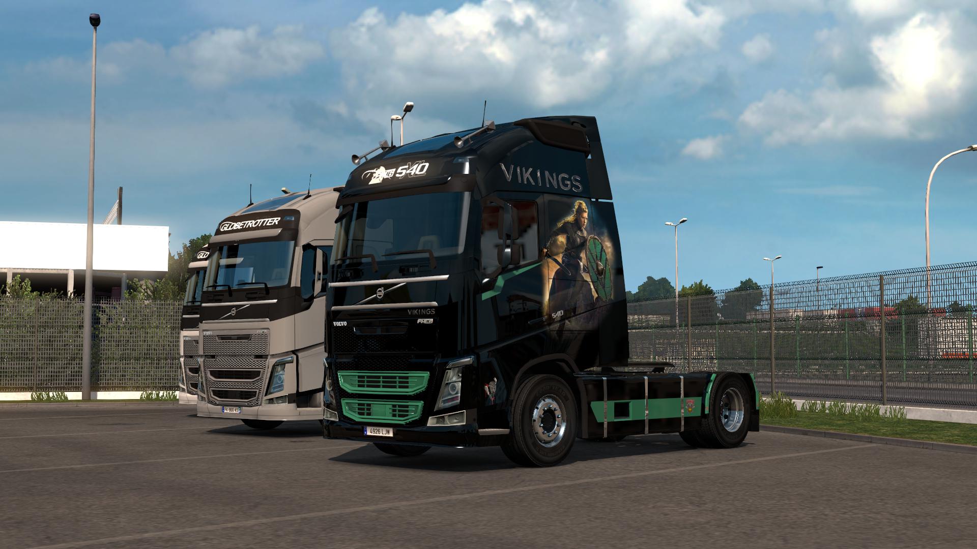 ETS2 - Volvo FH Viking Skin (1.38.x)