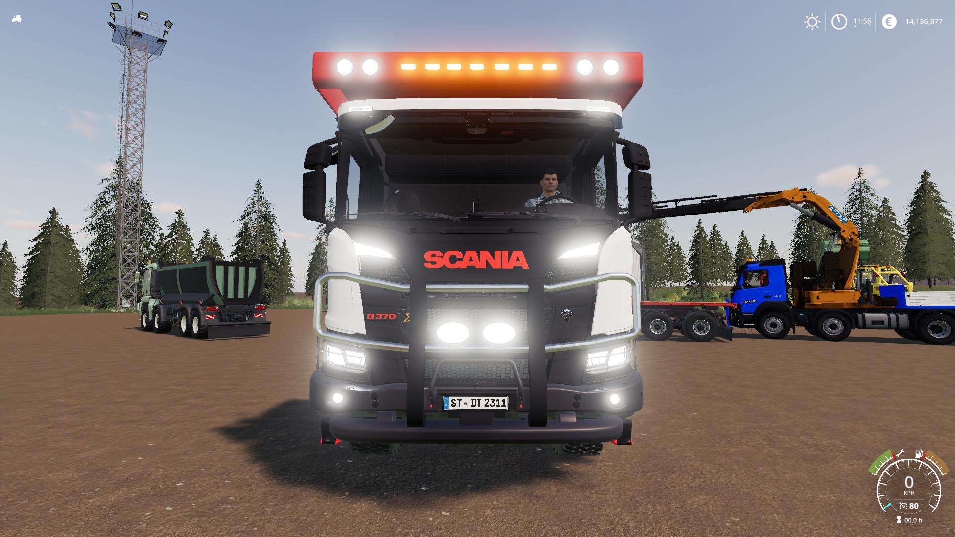FS19 - Scania XT 8x8 Flat Bed V1.1