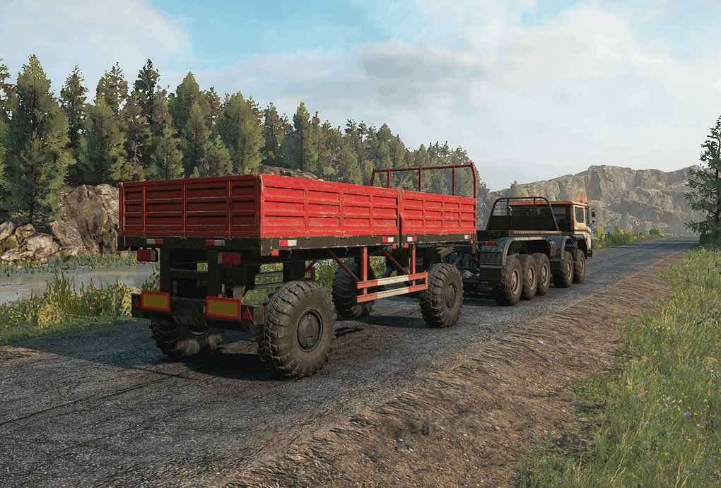 SnowRunner - Offoad Trailers V1