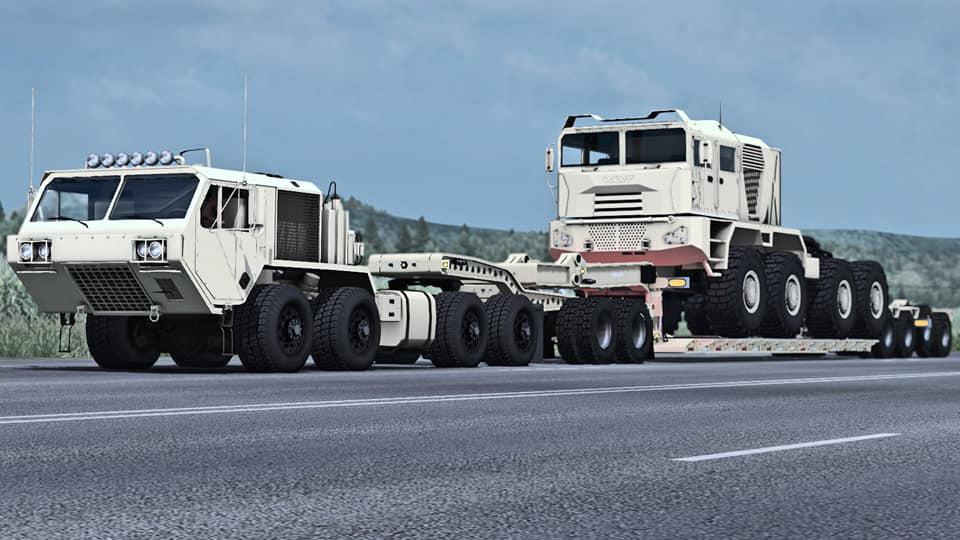 ETS2 - Oshkosh Hemtt Truck (1.36.x)