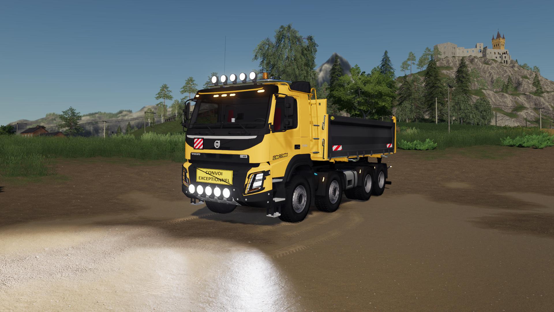 Fs19 Volvo Fmx 8x4 Construction Edition V10 Farming Simulator 19 2238