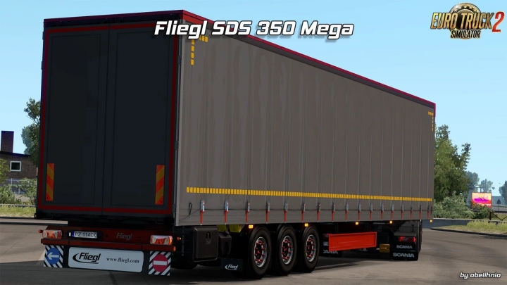 ETS2 - Fliegl SDS350 Mega – Rework (1.40.x)