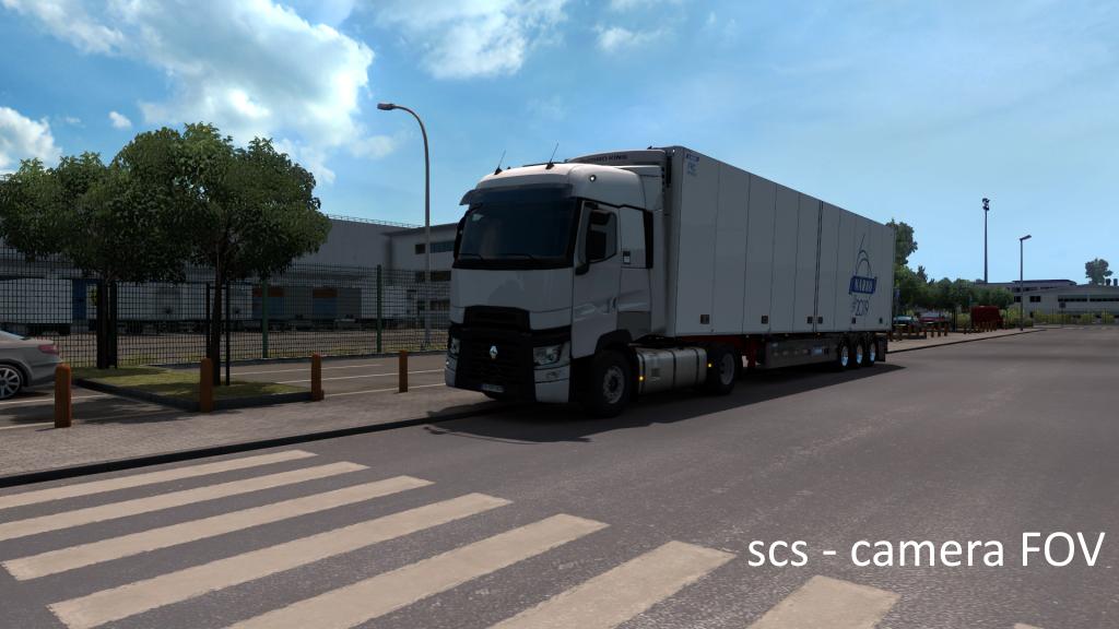 ETS2 - Realistic Exterior Camera Angle V1.1 (1.38.x)